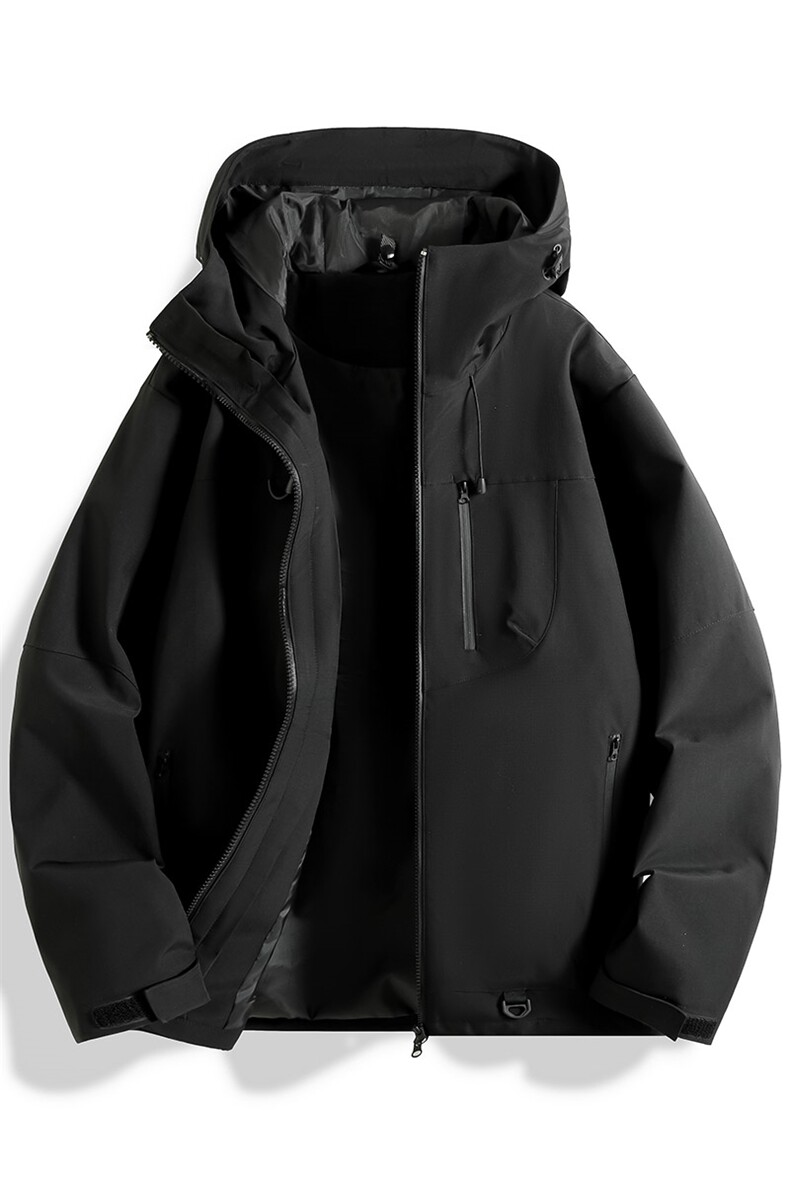 新款男女高品质户外登山服青少年学生冲锋衣夹克外套JK6633-P48,男装夹克,电商B306