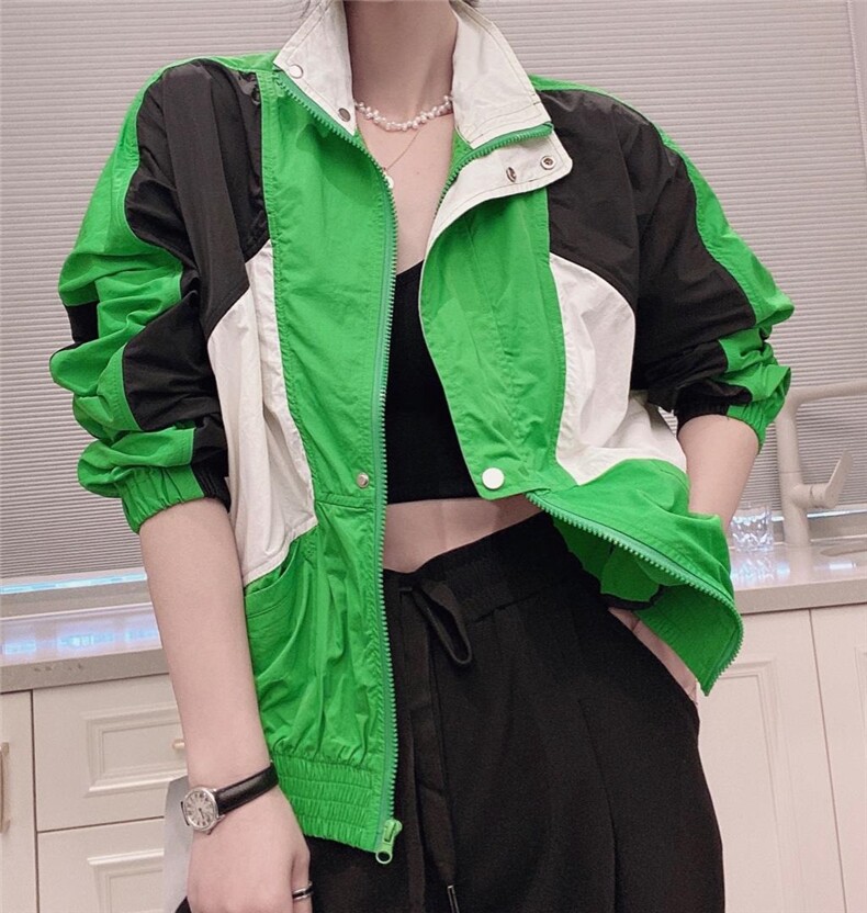 时尚撞色防晒衣，其它，可纳奇