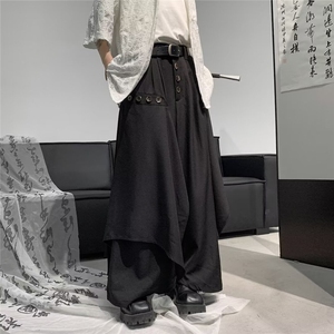 休闲裤男士韩版潮流高街帅气百搭2024新款ins宽松长裤K5367-P46图片