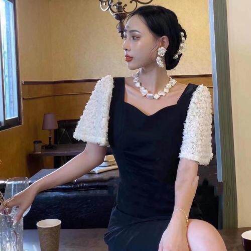 气质女装连衣裙，仙，女装连衣裙，贻思茗