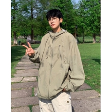 连帽防晒衣男夏季薄款日系复古潮牌宽松休闲HT80-P45，男装防晒衣，星座1109-3