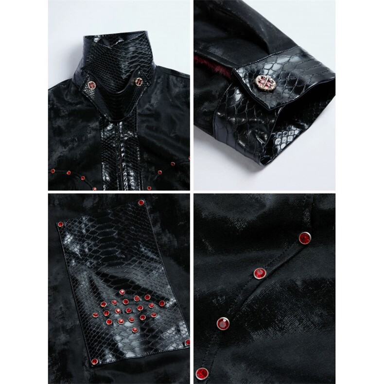 网图黑红伯爵双面穿座山雕加绒加厚仿貂毛棉服外套mj1110-p218,男装棉衣,电商B288