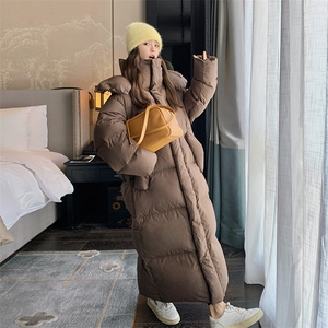 冬季新品长款羽绒服外套图片