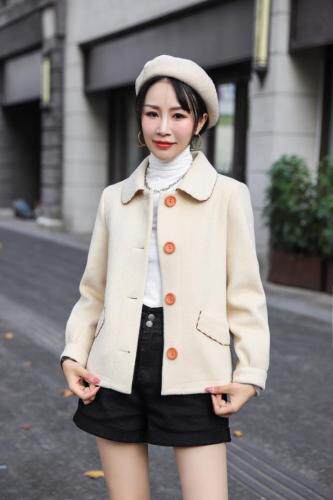 冬季韩版大衣，女装，春语雨桐