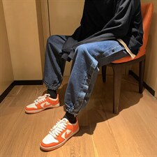 2023冬季加厚牛仔布港风排扣牛仔裤货号K553P55，男装牛仔裤，电商A063