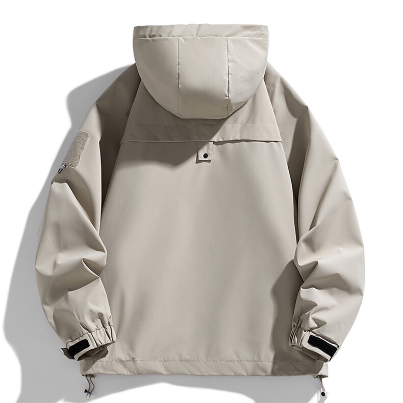 Cityboy情侣时尚连帽冲锋衣外套夹克团体班服,男装夹克,星座301D-5(原星座1415）