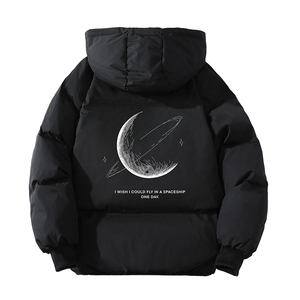 控128加绒面包服男大码羊羔毛衣男MY16246-P100图片