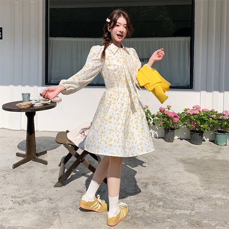 【春夏】清新减龄碎花裙+多巴胺马甲套装1C128-A139-P148k225,女装套装/套裙,2D148