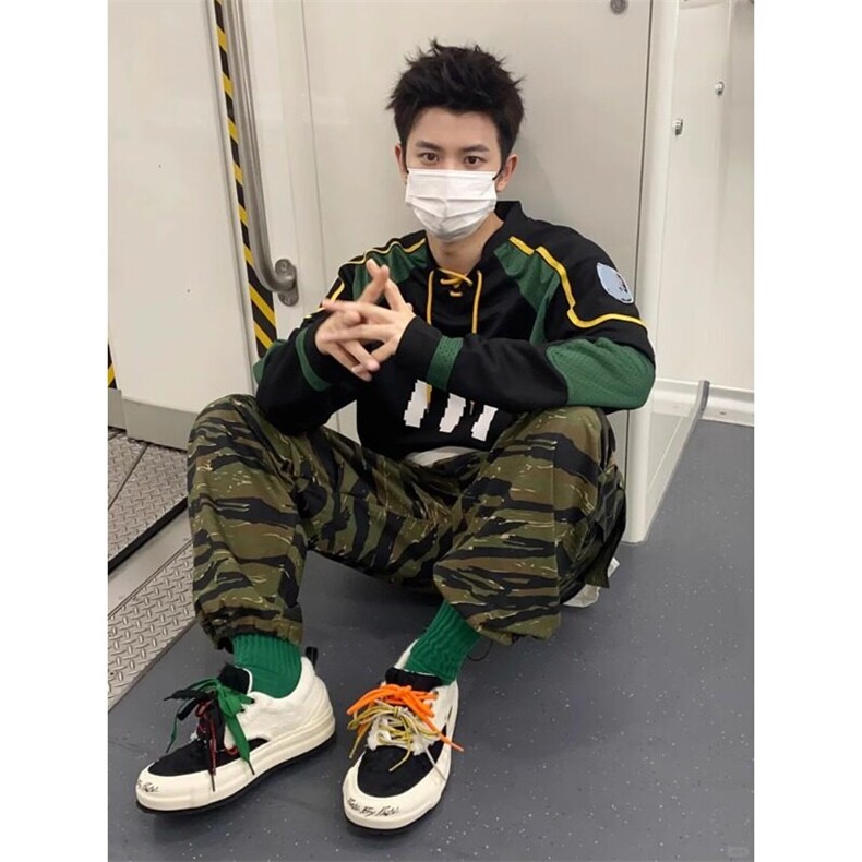 【有货】球衣风卫衣v领长袖t恤拼接冰球赛车服WY714特P54,男装T恤,星座908-1