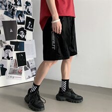 【】A003-HK7133-P45夏装新款炫酷亮片个性男士短裤港风，男装休闲裤，电商A003