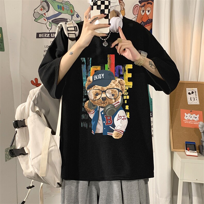 Q11211-P30春夏季七分袖t恤男大码五分袖男短袖中袖,男装T恤,电商A040