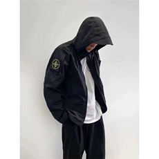 W9367-P58网图现货新款连帽石头硬壳冲锋衣防风防水机能外套，男装夹克，星座1608-2