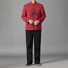 MJ5801T套头红色