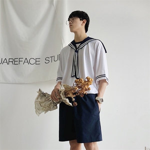 【2025春夏】JK制服海军水手服套装小披肩班服集体服团体服男女图片