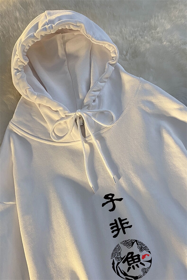 WY2070-P35加绒款-P40纯棉连帽卫衣男大码运动帽衫宽松薄外套男,男装卫衣,电商A040