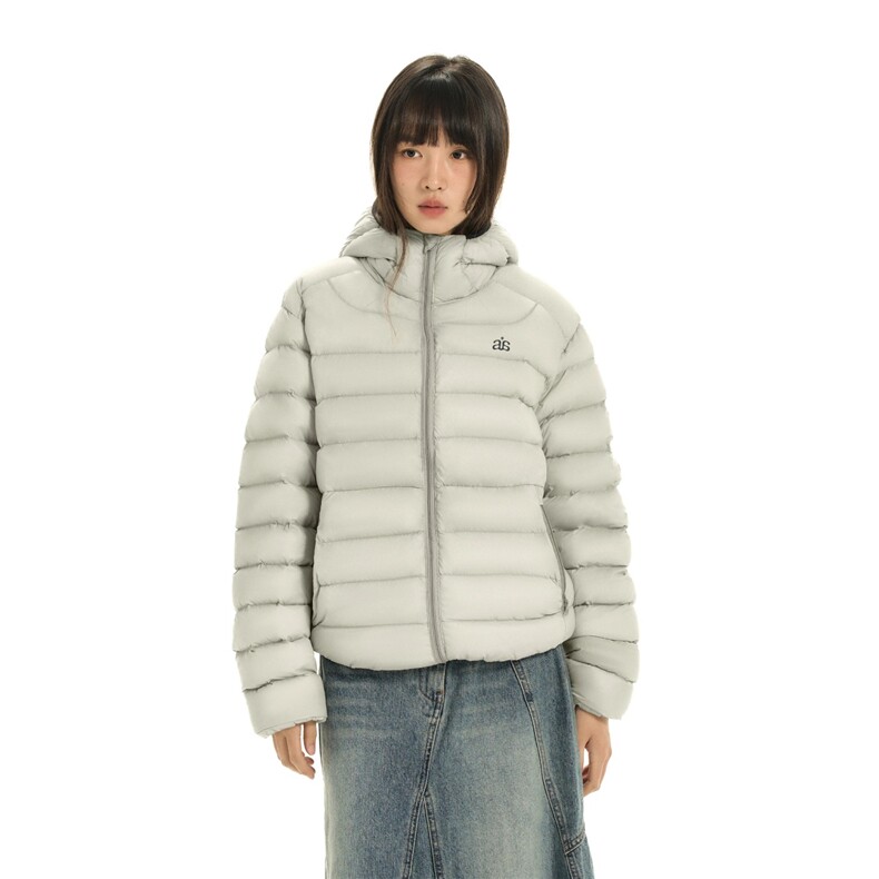 铁氟龙三防轻薄连帽排骨羽绒棉服保暖短款外套情侣款，女装棉衣/棉服，星座1210-1