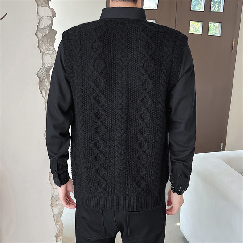高品质男士假两件衬衫领新款刺绣针织打底衫CS38-P78控118,男装T恤,电商B278