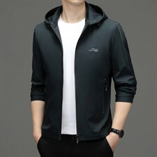 BHC2220钱塘2020-2秋季薄款休闲百搭中年男士夹克外套P72，男装夹克，钱塘207-2