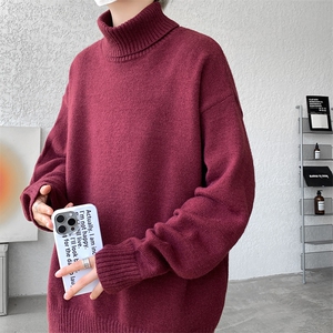 8XL-M 神款搭配！！！特大码高领毛衣男打底衫百搭内搭MY1214P45图片