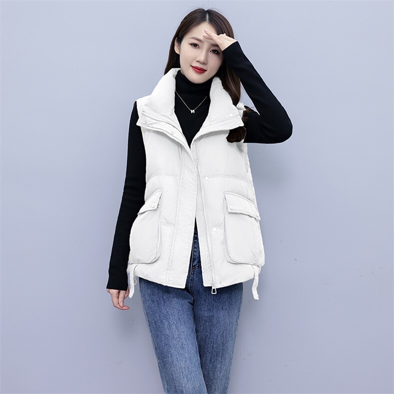 2023新款秋冬时尚大方气质羽绒马甲，女装马甲，凯瑟曼