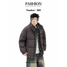 【50绒】冬季羽绒服男士高级感潮流户外防风保暖鸭绒889-P190，男装羽绒服，星座310A-4