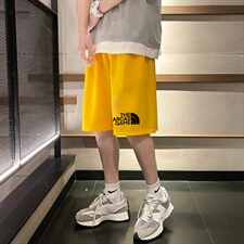 MK37232-P15冰丝短裤男士大码宽松休闲五分裤男运动中裤，男装休闲裤，电商A040