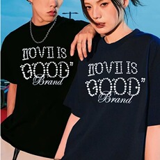 美式拼接复古满天星潮牌情侣棒球服外套设计春季新款男女百搭夹克，男装夹克，星座506A