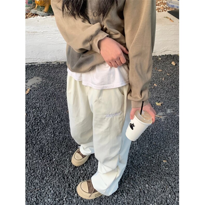 男新款青少年时尚防水刺绣休闲裤CK44P38,男装休闲裤,星座1116-2