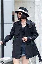 「布之魅」秋季风衣，四色四码，女装风衣，布之魅