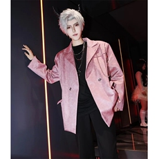 （现货）新款光感3D蛇纹皮钢链高级西装男2008-P128，男装西服套装，星座910-5