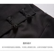 现货，复古盘扣半裙，女装半身裙，觅处