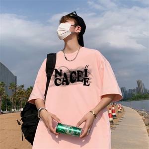 ！纯棉重磅220克 夏季男士印花短袖T恤QT707-T265-P25图片