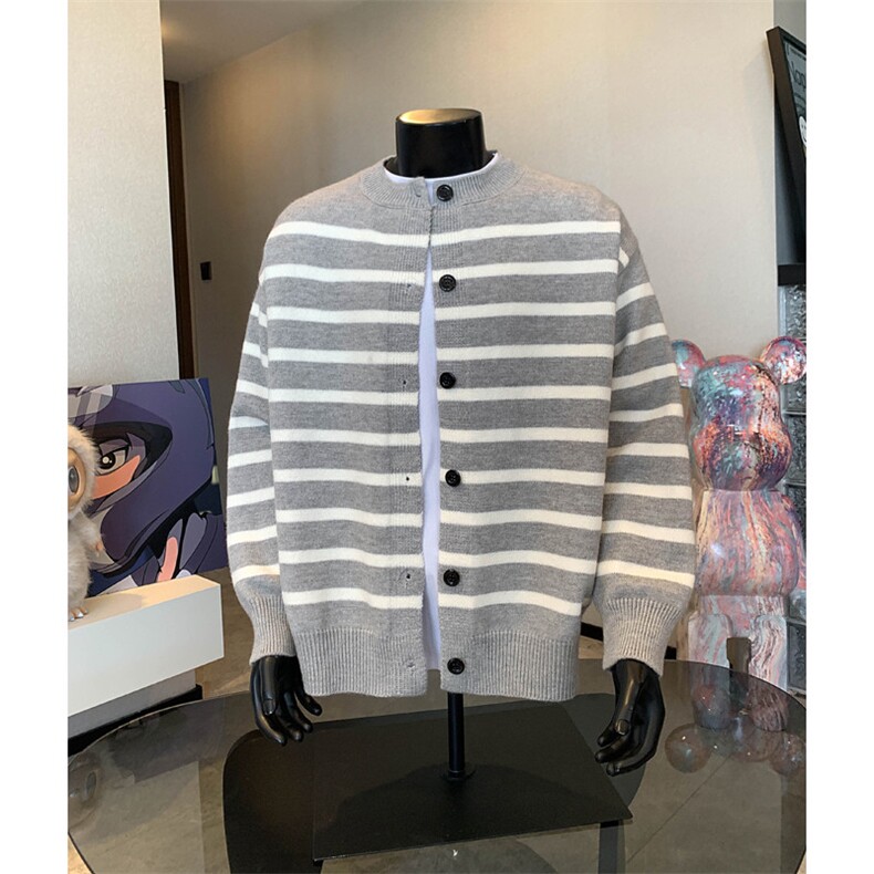 现货男式新款长袖时尚休闲男装开衫毛衣XZ608-M405特P48控88,男装针织衫/毛衣,星座608(原A046)