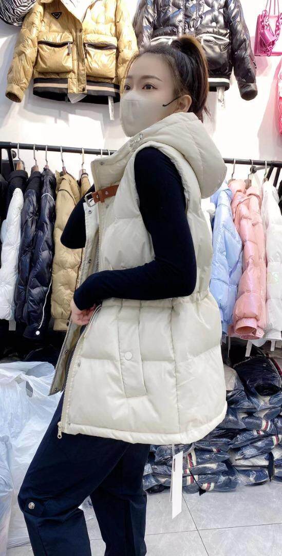 抽绳马甲，女装马甲，帝瀛 DY