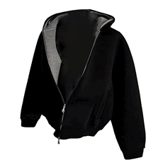 抖音得物高品质秋冬美式高街重磅结构双层双面连帽卫衣外套XS107，女装短外套，电商A486-1