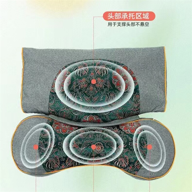 新款拼接骨头连体枕头枕芯绿色拼接款,女装枕套/枕芯,一起卖家纺