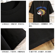 DX17196-P20纯短袖t恤男大码半袖打底衫宽松体恤衫砖墙挂拍，男装T恤，电商A040A