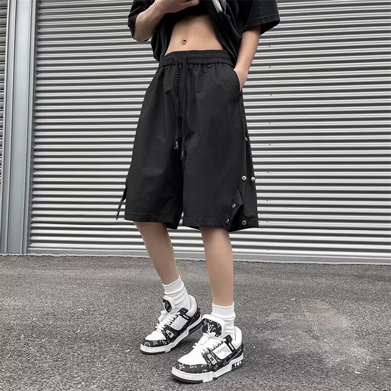 男春夏新款青少年时尚休闲裤高街休闲短裤SA132P28,男装休闲裤,星座1116-2