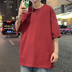 酒红色