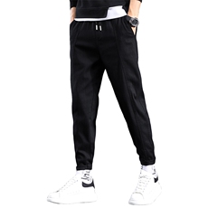 新款休闲长裤男士潮流宽松直筒加厚运动工装裤Z6619-P45/加绒P50，男装工装外套，星座509