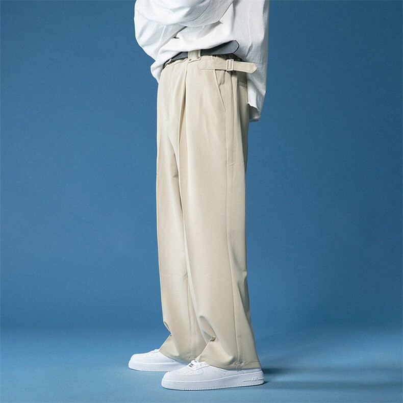 1秋季新款港风休闲裤男西裤男宽松男士阔腿裤长裤K7278P45控68,男装休闲裤,星座226-2