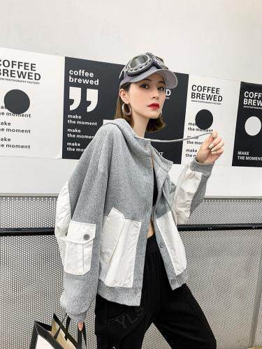 拼接外套，其它，极品红颜