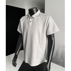 主推重磅POLO衫短袖翻领半袖上衣cleanfit正肩t恤衫H1093特P28，男装T恤，电商A341