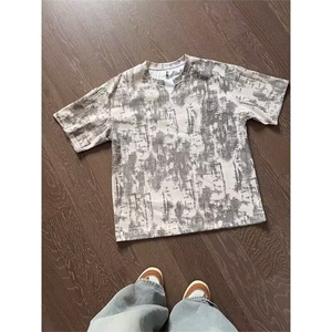 网图现货 美式复古宽松扎染短袖T恤T1460/特P32图片