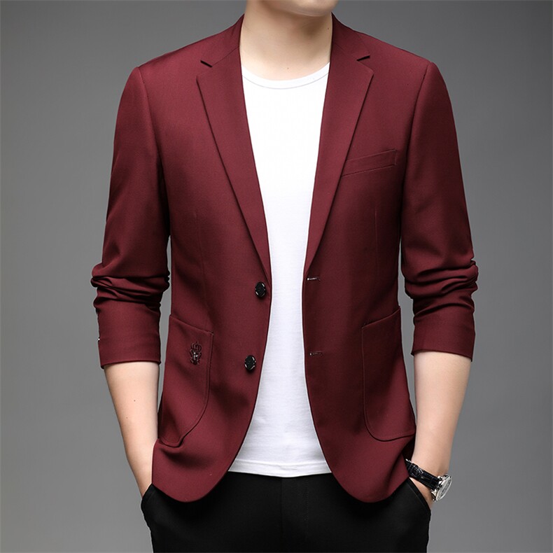 87883-1秋季新款西服男韩版修身男装休闲商务礼服P118,男装西服,电商B360