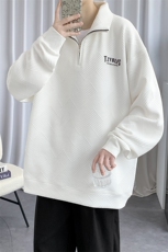 2023春上新立体提花长袖时尚翻领套头运动卫衣男女481-P58控价78，男装卫衣，电商A441-1