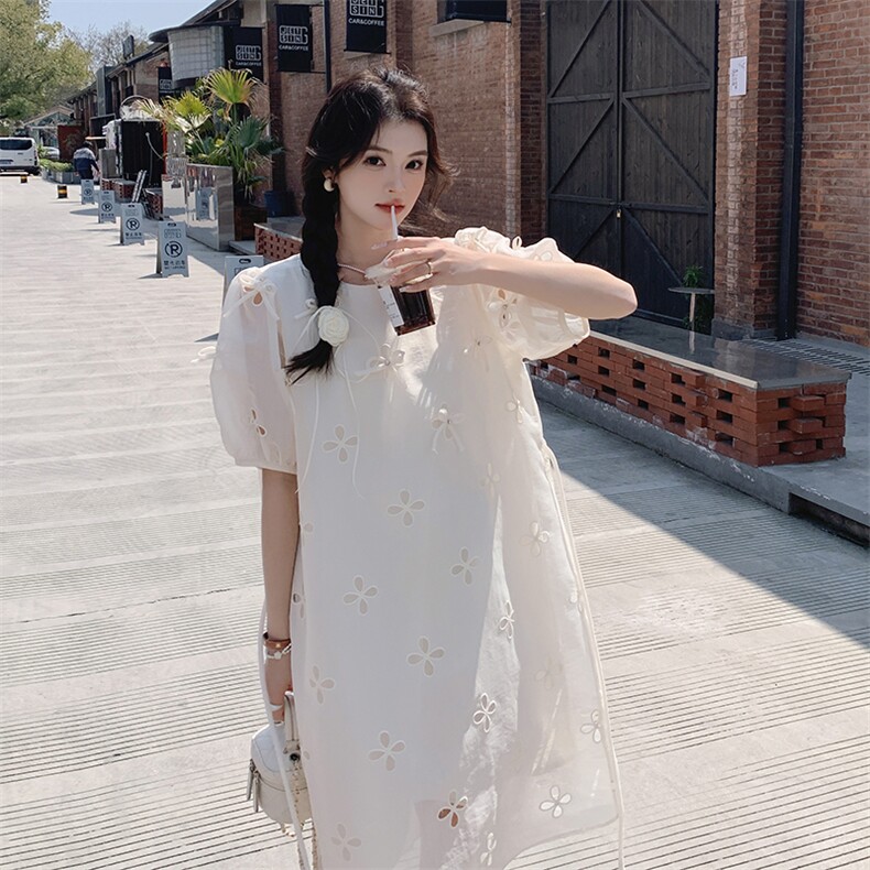 雪纺连衣裙女中长款夏季新款,女装连衣裙,浙宝069