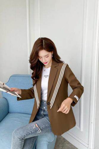 【现货】2021新款西装外套，女装西装，百媚丽人