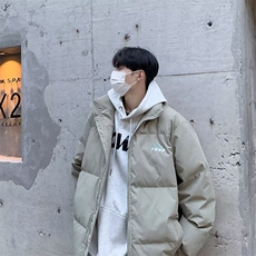 美式立领棉服男冬季新款韩版潮流棉衣外套宽松ins潮面包服M113，男装棉衣，星座1116A-1（原606A）