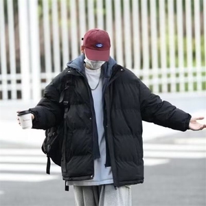 1506-1/QA080/P67羽绒服男装半成品衣皮翻新定制改造休闲外套图片